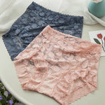 Culotte En Dentelle Taille Haute Pour Femme