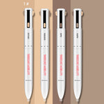 Outil de beauté crayon à sourcils multifonctionnel 4 en 1