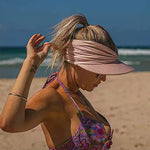 Chapeau de Soleil Élastique Anti-ultraviolet pour Femmes