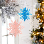 Ciaovie™ Décorations 3D en Flocon de Neige (6/12 pièces)
