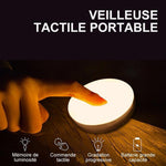 Veilleuse tactile portable