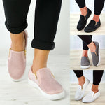 Ciaovie™ Mocassins Plats à Enfiler en Cuir PU
