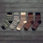 Chaussettes Unisexes De Style Nordique