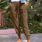 Pantalon Baggy Décontracté pour Dames avec Poches