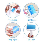 Rouleau Anti-peluches Lavable Super Visqueux