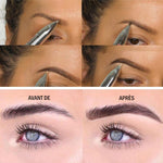 Outil de beauté crayon à sourcils multifonctionnel 4 en 1