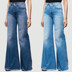 Ciaovie™ Jeans en Jean Évasée pour Femme des Années 70