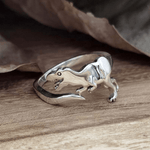 Bague Réglable en Forme de Dinosaure Mignon