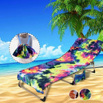 Housse de Chaise Longue de Plage en Microfibre