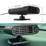 Dégivrage de ventilateur de refroidissement de chauffage de véhicule antibuée 2 EN 1