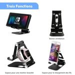 Support de Smartphone Multi Pliable en Alliage D'aluminium