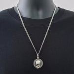 Pendentif tête de mort Memento Mori