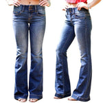 Ciaovie™ Femmes Mode Taille Haute Jeans Évasé