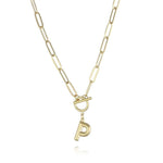 Collier Pendentif Lettre