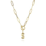 Collier Pendentif Lettre