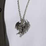 Collier pendentif ange maléfique