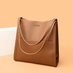 Sac à bandoulière simple de couleur unie