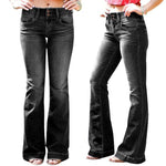Ciaovie™ Femmes Mode Taille Haute Jeans Évasé