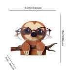 Porte-lunettes Mignons en Bois Forme D'animal