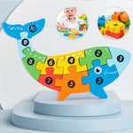 Puzzle en bois 3D éducatif pour enfants