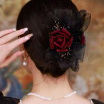 Épingle à cheveux en forme de rose