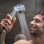 Pomme de Douche Rotative Haute Pression