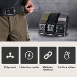 Ceinture Tactique à Boucle Automatique