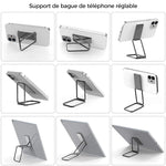 Nouveau Support de Téléphone Pliable en Métal