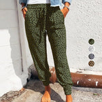 Pantalon Baggy Décontracté pour Dames avec Poches