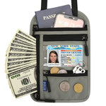 Portefeuille de voyage avec porte-passeport anti-RFID