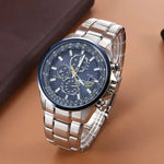 Montre multifonctionnelle à quartz pour hommes