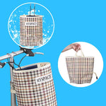 Panier Avant de Vélo en Toile Pliable