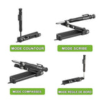 Saker Crayon de Construction Multifonctionnel Outil De Tracage