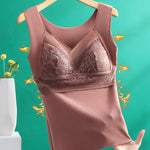 🔖Sous-vêtement thermique à soutien-gorge intégré 2 en 1✅