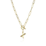 Collier Pendentif Lettre