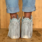 Ciaovie™ Bottines à Franges Pour Femmes