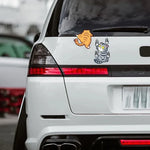 Autocollants de dessin animé de chat mignon