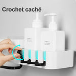 Ciaovie™ Étagère de Douche Rangement Salle de Bain Montage Réglable Sans Perçer