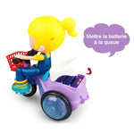 Ciaovie™ Jouet Tricycle Électrique avec Musique et Lumière