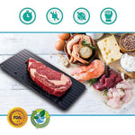 Plaque de décongélation rapide pour aliments surgelés