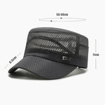 Casquette Plate Respirante