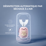 Brosse à dents pour enfants en forme de U de dinosaure
