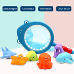 Jouet de Bain de Pêche pour Bébés (7 pièces)