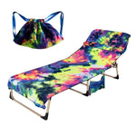 Housse de Chaise Longue de Plage en Microfibre