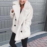 Veste en Peluche pour Femmes en Polaire