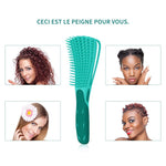 Ciaovie ™ Peigne à Cheveux en Nylon Antistatique