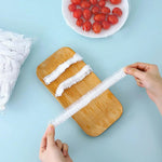 Les aliments jetables couvrent des sacs de conservation frais