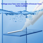 Colle spéciale pour le colmatage de fuites sous l'eau