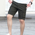 Shorts Cargo Décontractés pour Hommes Multi-poches