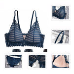 Soutien-gorge Respirant en Dentelle Agrafes Devant